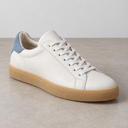 Illustrative sneaker material and silhouette example